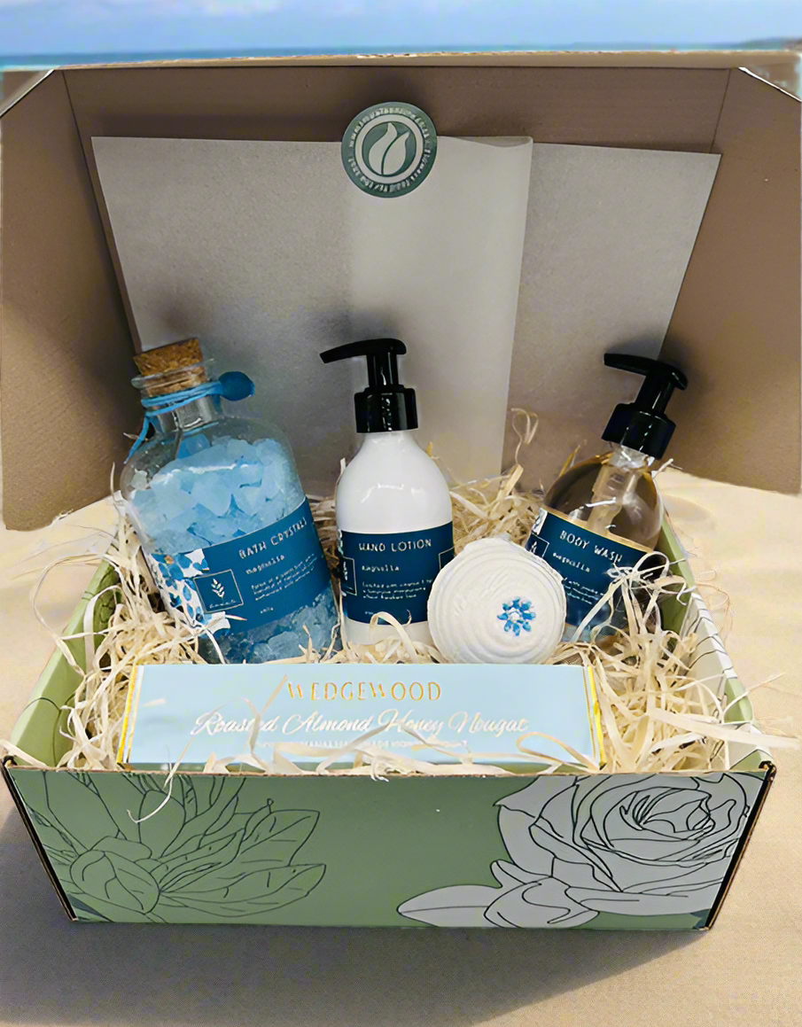 Blue Magnolia Luxury Gift Box - Impala Online