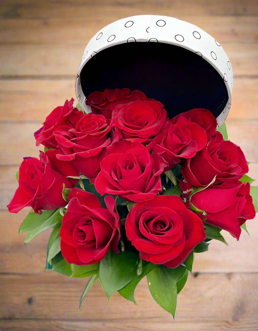 Box of Roses Arrangement - Impala Online