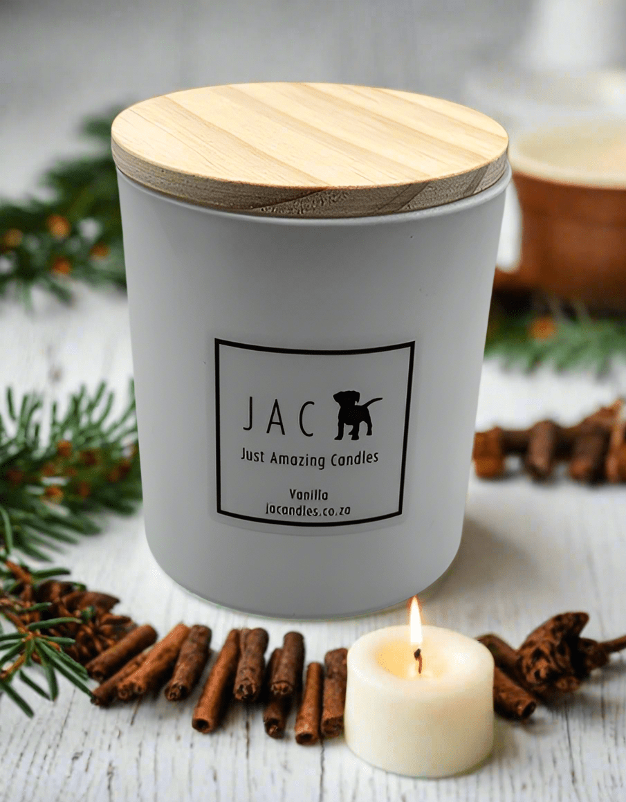 J A C Vanilla Candle - Impala Online