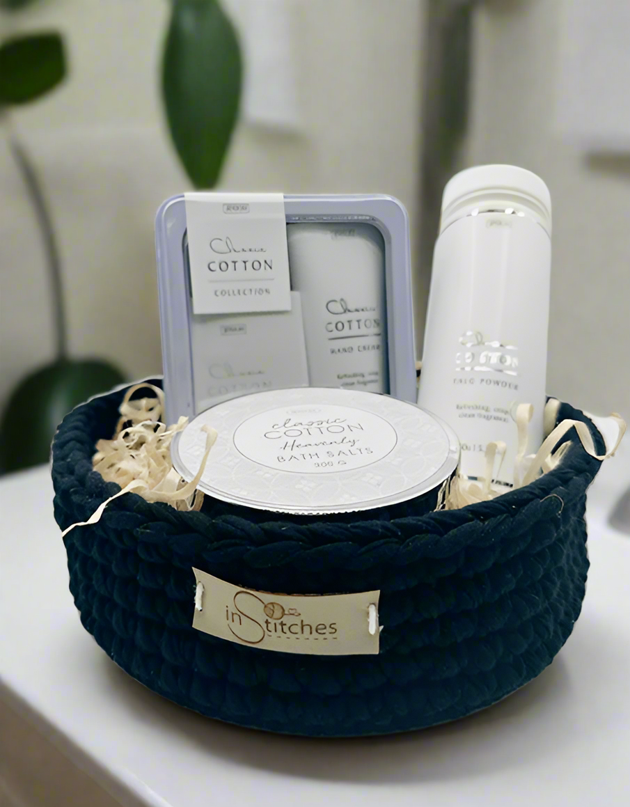 Classic Cotton Gift Basket - Impala Online