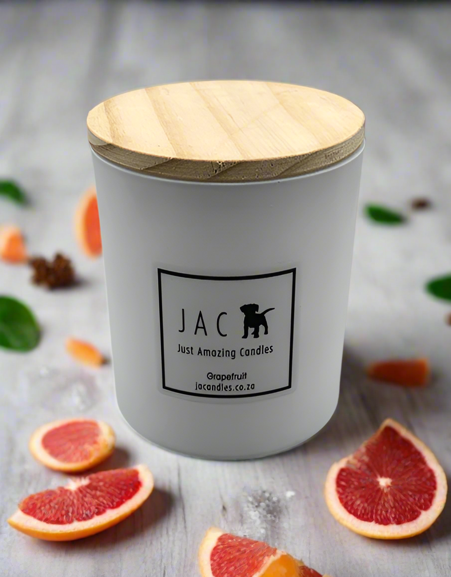 J A C Grapefruit Candle - Impala Online